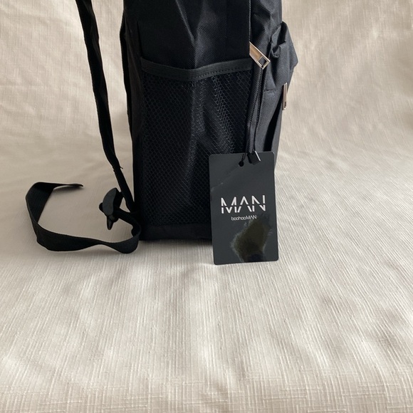 boohoo MAN Nylon Backpack - Picture 3 of 9